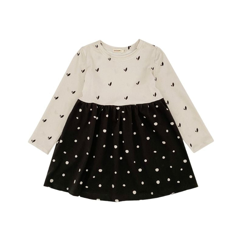 Vestido Hojas-Dots