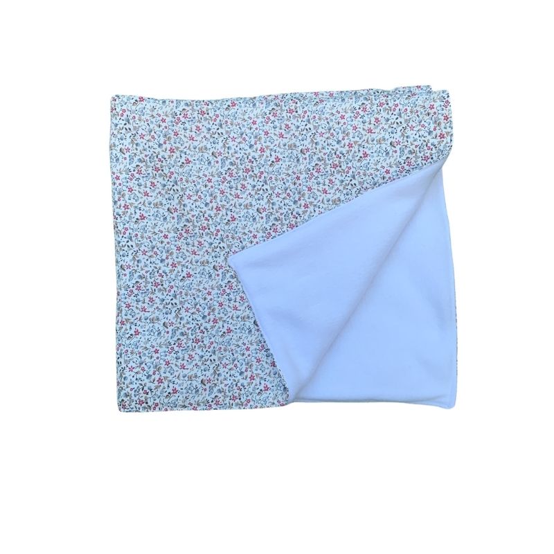 Manta Polar Flor