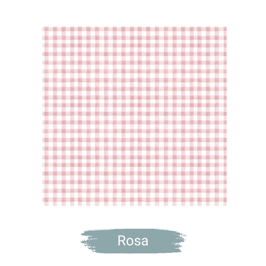 Cinta Cuelga Llaves- Varios Estampados - Vichy Rosa