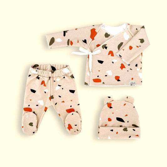 Conjunto Primera Postura Terrazzo
