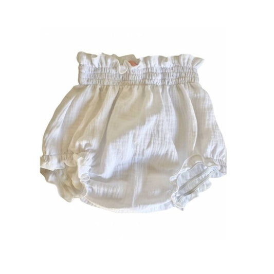 Cubrepañal Bambula Blanca Gomas