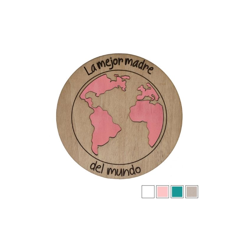 Cartel Mejor Madre del Mundo - Varios Colores