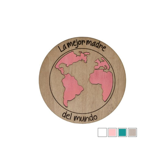Cartel Mejor Madre del Mundo - Varios Colores