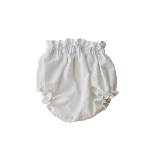 Cubrepañal Vichy Blanco